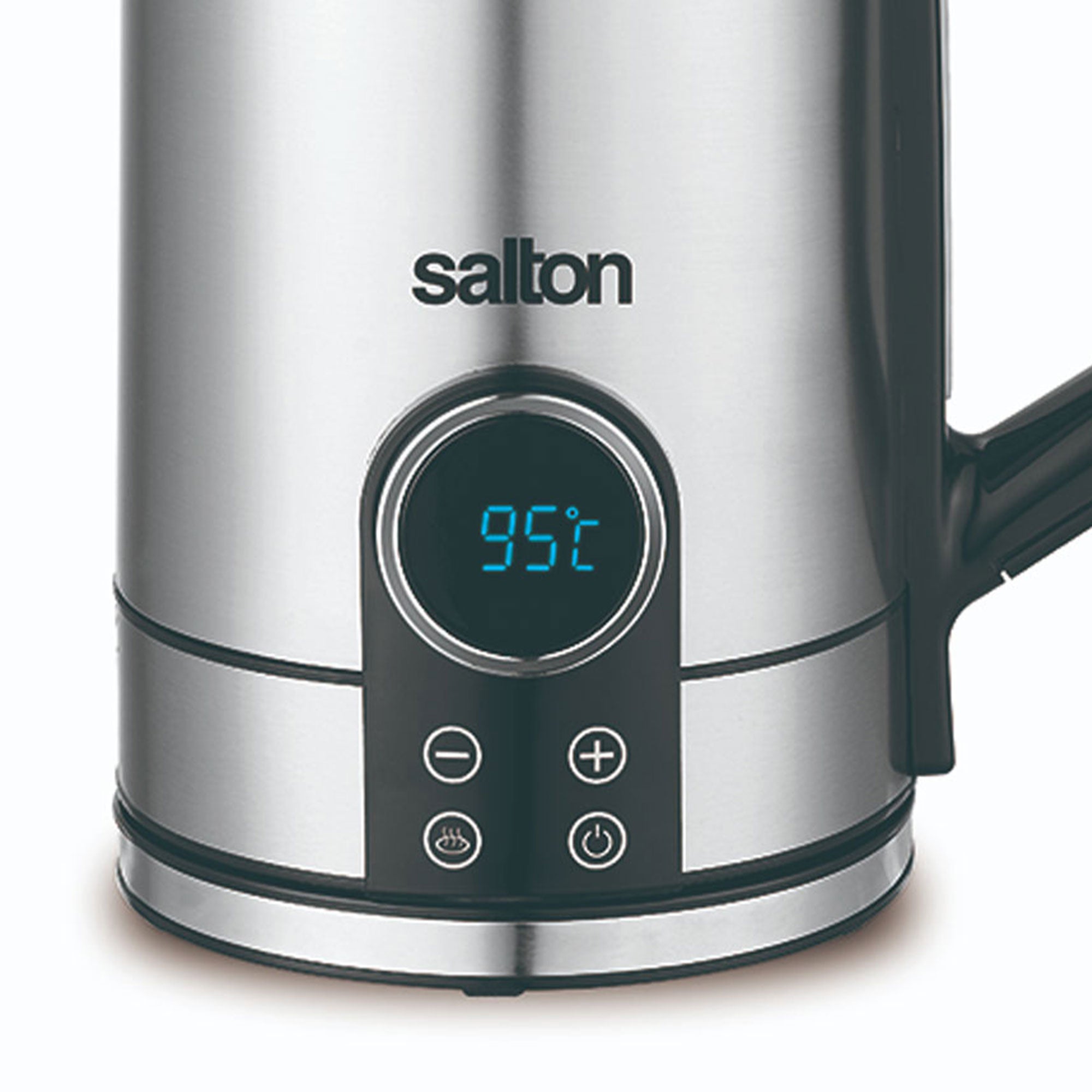 Salton 1.7 Liter Digital Stainless Steel Kitchen Hot Water Tea Kettle (Open Box)