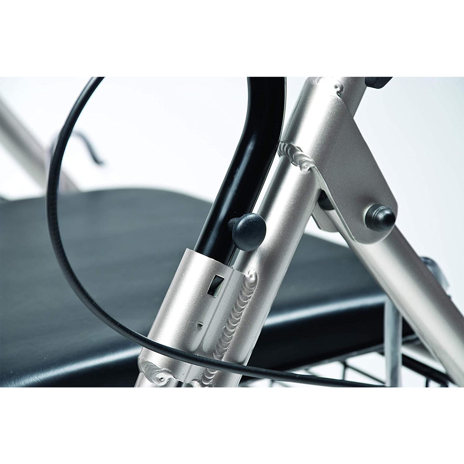 Graham Field Lumex Walkabout Lite Rollator with Seat & 6 Inch Wheels, Champagne - VMInnovations