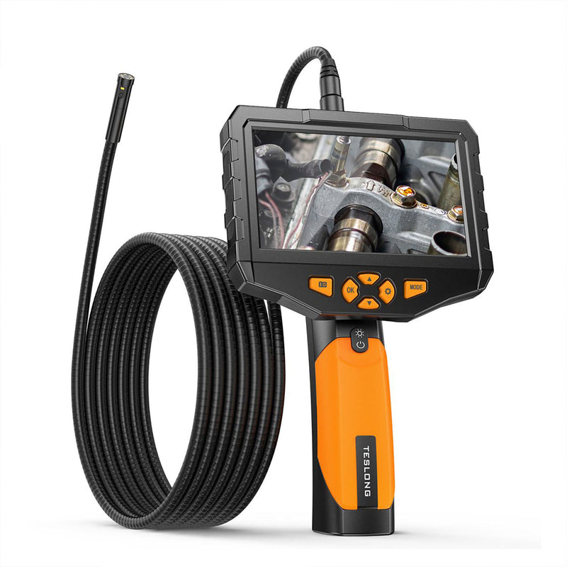 Teslong NTS300 Dual Lens Endoscope & Household Inspection Camera w/ 5 In Screen