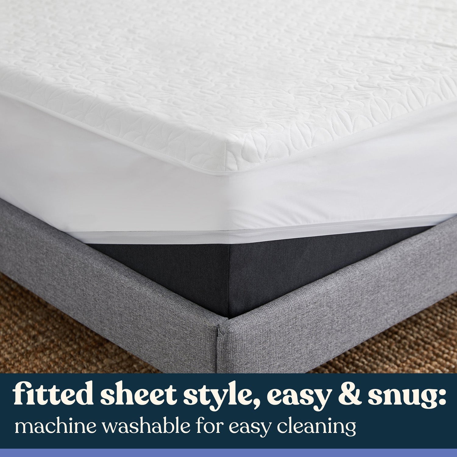 Early Bird Essentials Waterproof Zipper Mattress Encasement, California King - VMInnovations