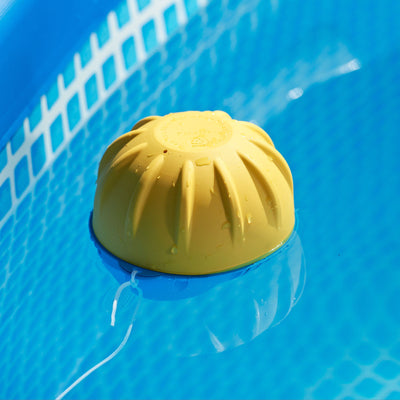 Hey! Cool Pool Flip Plop Float Mineral Cleaning Care w/ Coleman Filter Cartridge - VMInnovations