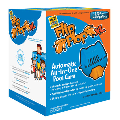 Hey! Cool Pool Flip Plop Pool Mineral Dispenser + Coleman Filter Pump Cartridge - VMInnovations