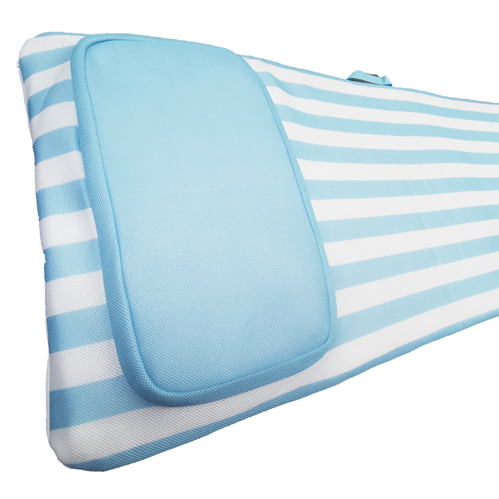 Comfy Floats No Inflate Water Lounger Pool Float And Inflatable Striped Hammock