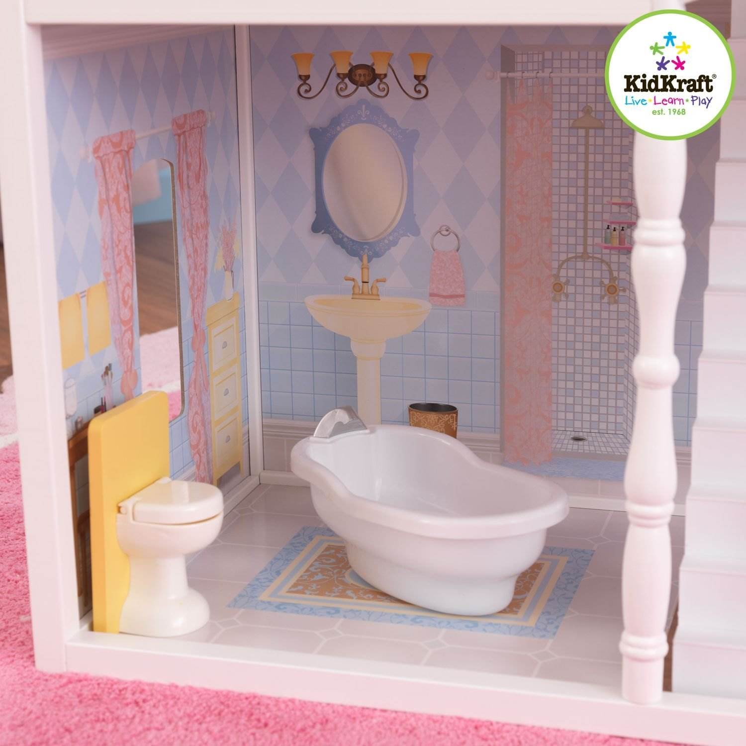 KidKraft Savannah Dollhouse Girls Play Wood Play Doll House | 65023  (OPEN BOX)
