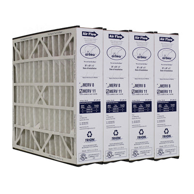 Trion Air Bear 20 x 20 x 5 Inch MERV 11 Air Purifier Filter (4 Pack) (Used)
