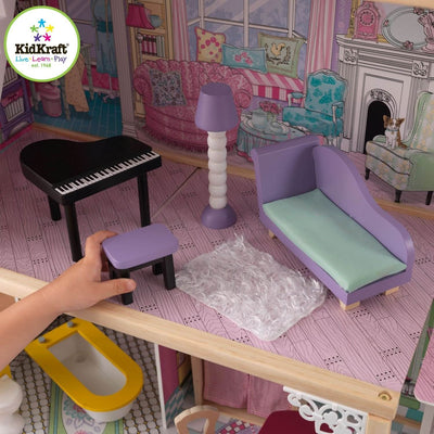 KidKraft Wooden Annabelle Pretend Play Dollhouse - Open Box