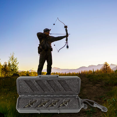 SKB Cases iSeries 3I-0702-1B-BH Hard Exterior Watertight Broadhead Arrow Case - VMInnovations