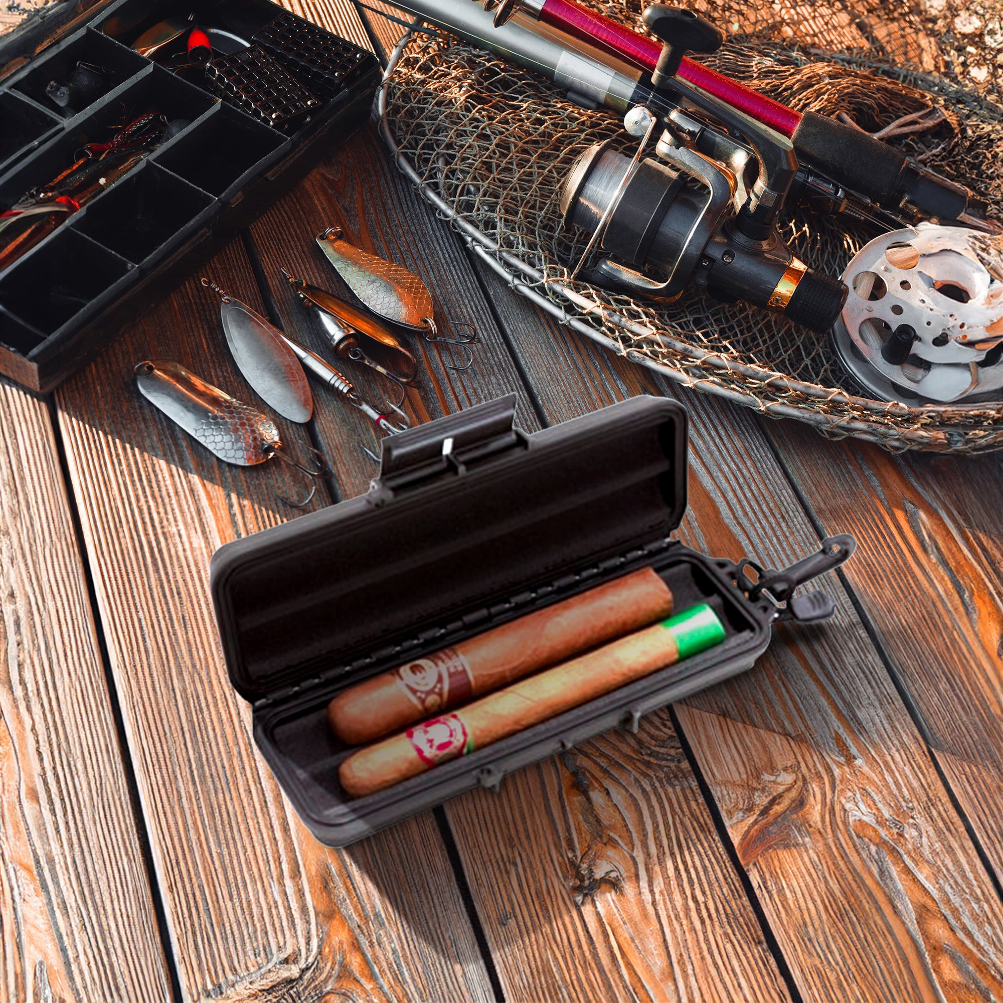 Hard Exterior Watertight Utility Case, Black (Open Box)