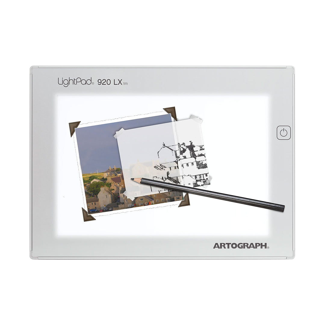 Artograph LightPad 920 LX, 9" x 6" Dimmable LED Light Box for Drawing & Tracing