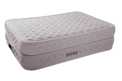 INTEX Supreme Air-Flow Queen Air Bed Mattress & Pump (Open Box)
