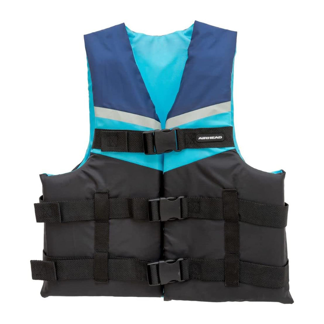 Kwik Tek Airhead Classic Type III Adult Life Vest Jacket, 2XL/3XL (Open Box) - VMInnovations