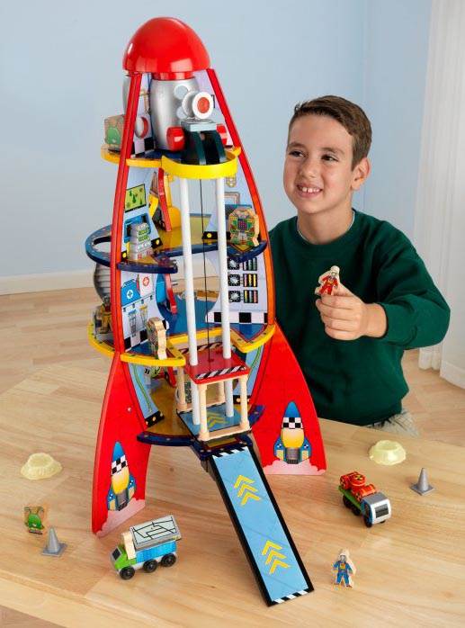 KidKraft Fun Explorers Rocket Ship Play Set - Open Box!