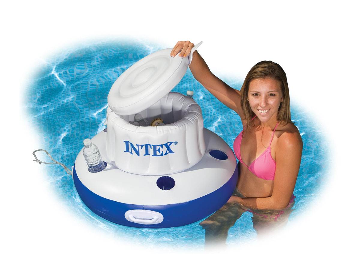 INTEX Mega Chill Inflatable Floating Beverage Cooler - Open Box!