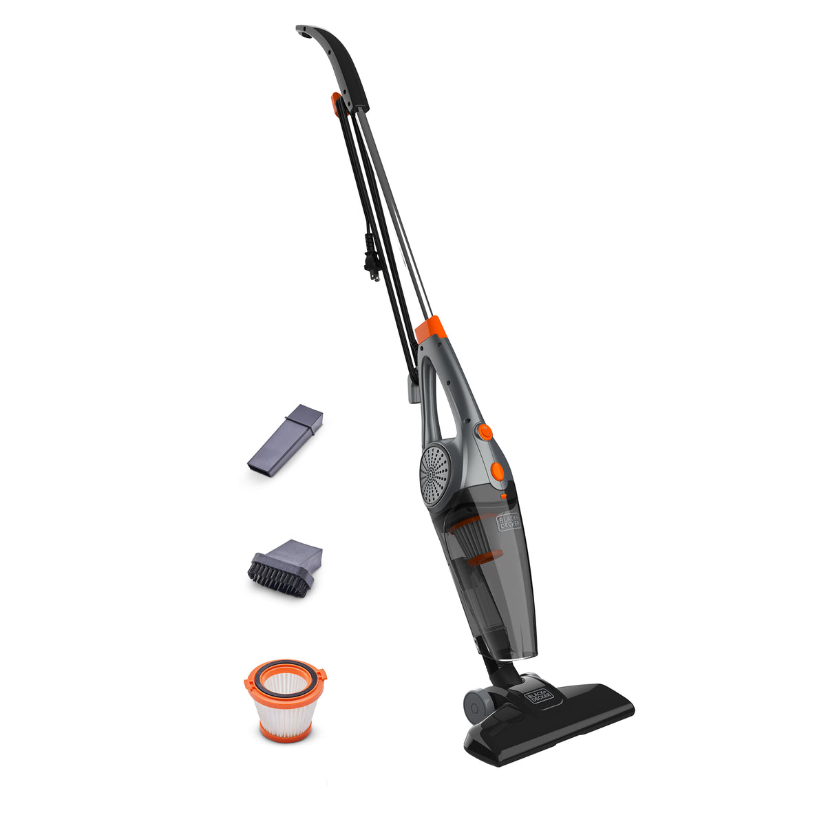 Black and Decker 3 In 1 Convertible Corded Upright Stick Handheld Vacuum Cleaner (Refurbished)