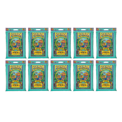 FoxFarm Ocean Forest Organic Garden Potting Soil Mix, 12 Quart Bag (10 Pack)