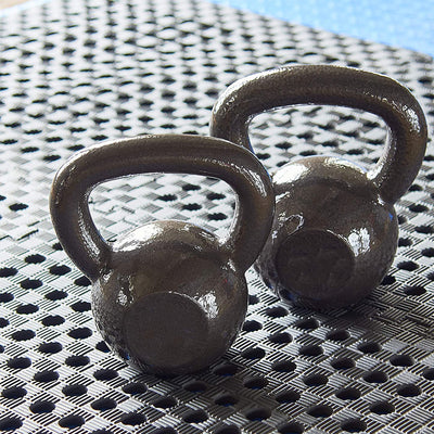 Everyday Essentials 25 Lb Exercise Strength Training Kettlebell Weight(Open Box) - VMInnovations