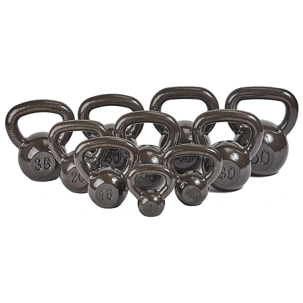 Everyday Essentials 25 Lb Exercise Strength Training Kettlebell Weight(Open Box) - VMInnovations