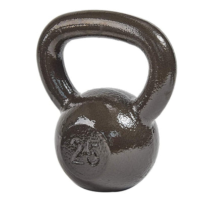 Everyday Essentials 25 Lb Exercise Strength Training Kettlebell Weight(Open Box)