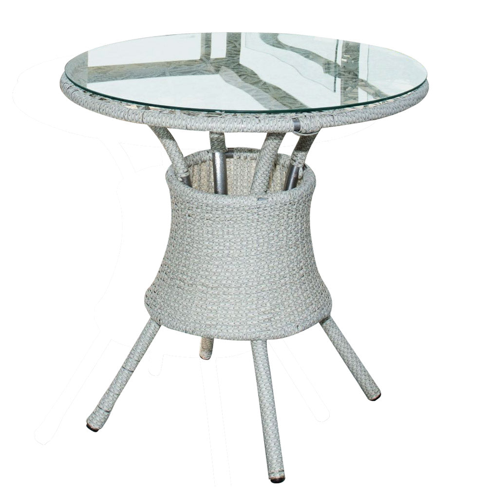 Dulles Glass 26 Inch Round Flat Polish Edge 1/4 Inch Glass Table Top (Open Box)