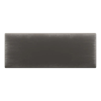 Vant 30 x 11.5 Inch Floating Upholstered Decor Wall Panel, Gothic Gray (4 Pack)