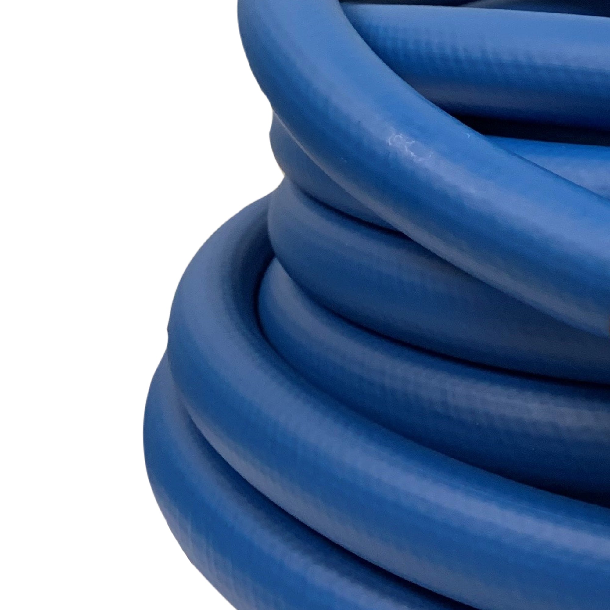 Underhill Ultramax 75 Ft Garden Hose, Blue w/ Proline Master Gold 7 Spray Nozzle