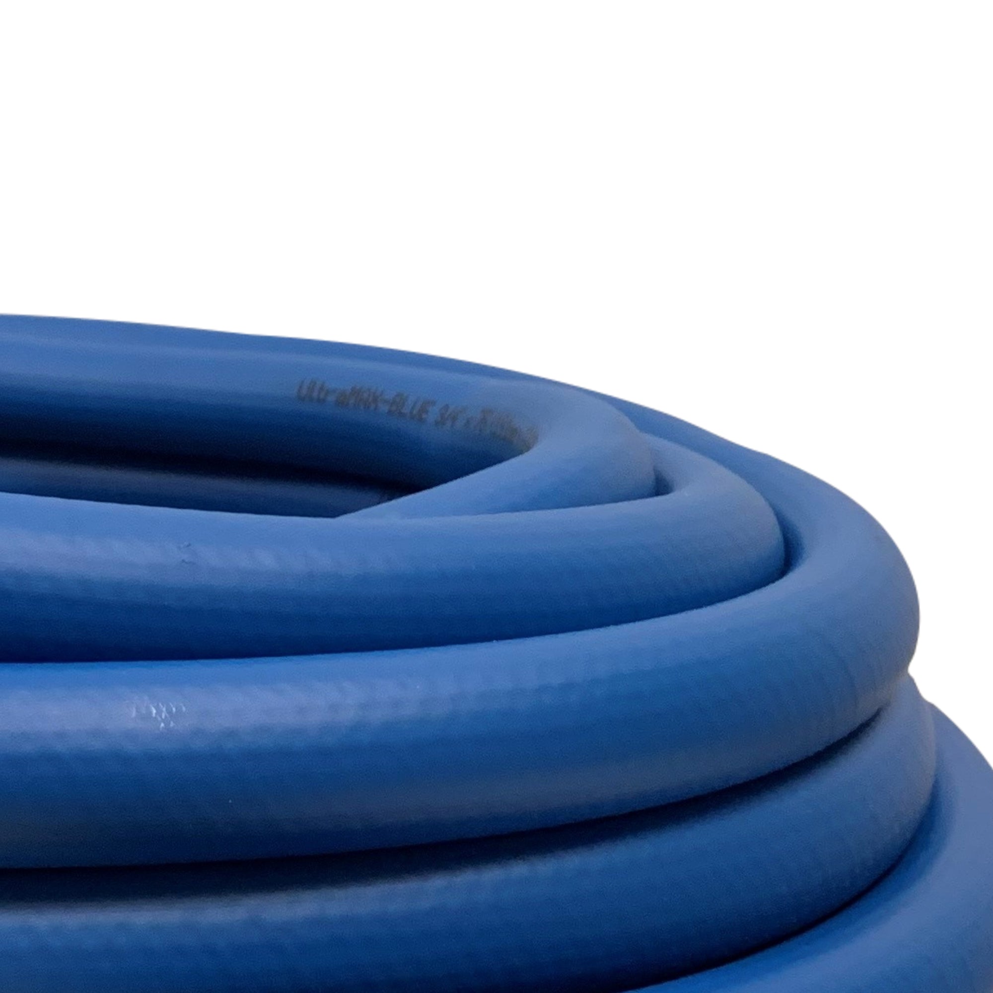 Underhill Ultramax 75 Ft Garden Hose, Blue w/ Proline Master Gold 7 Spray Nozzle