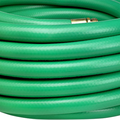 Underhill Ultramax 50' Garden Hose, Green & Precision Cloudburst Hose End Nozzle