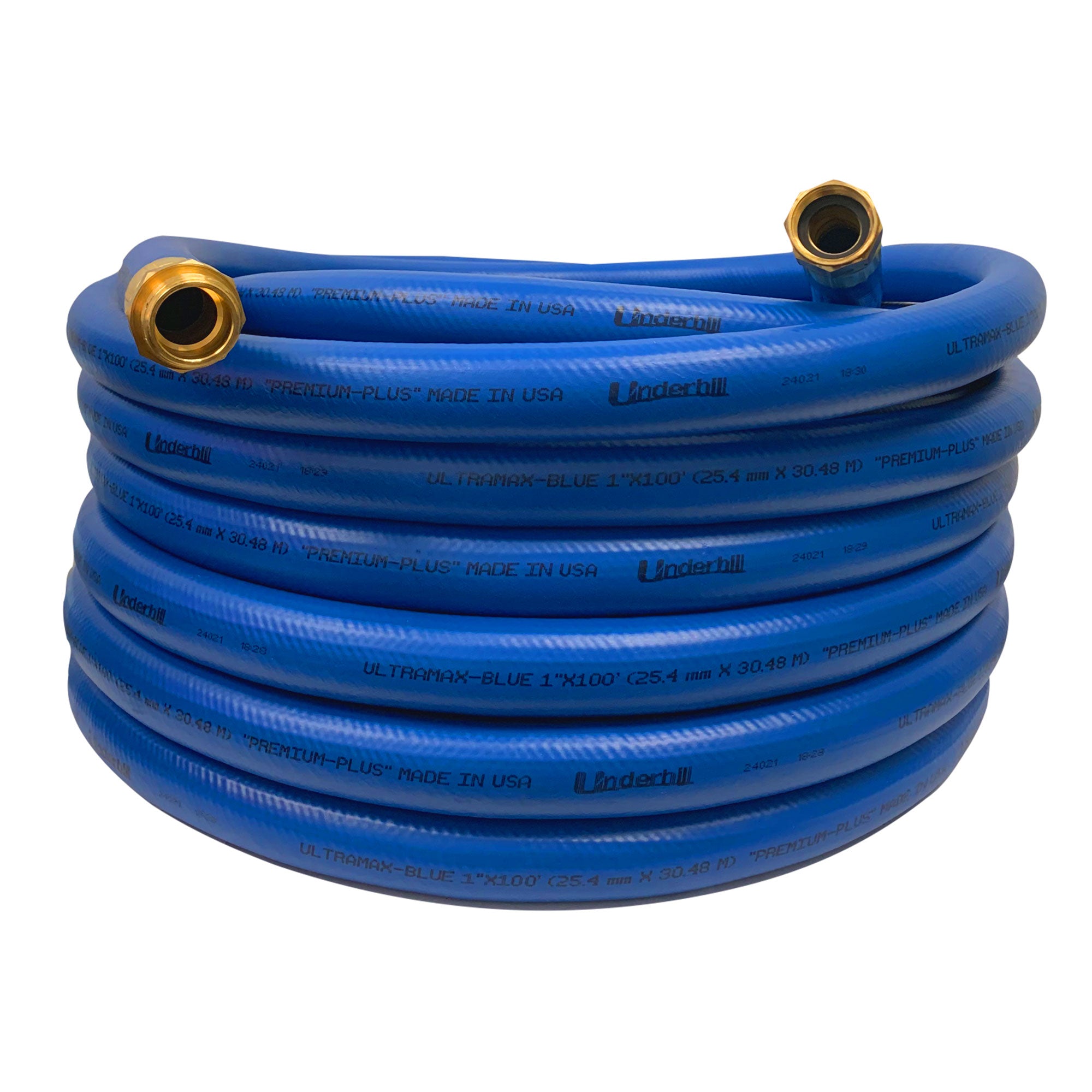 Underhill Blue Premium 1 Inch x 100 Foot Heavy Duty Garden Water Hose (Open Box) - VMInnovations