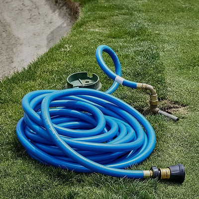Underhill Blue Premium 1 Inch x 100 Foot Heavy Duty Garden Water Hose (Open Box) - VMInnovations
