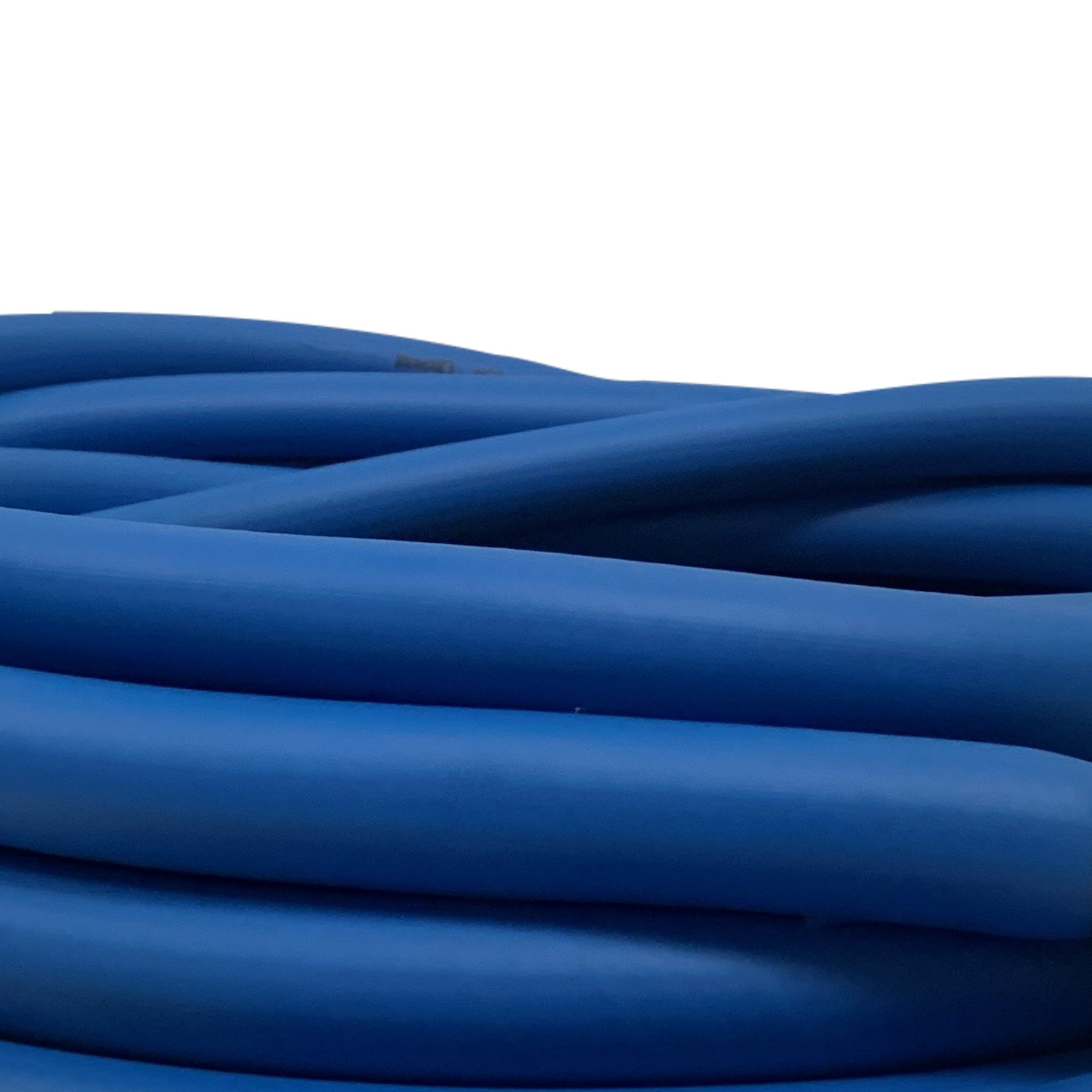 Underhill 50 Ft Blue Water Hose w/ Precision Cloudburst Nozzle & Hose Adapter