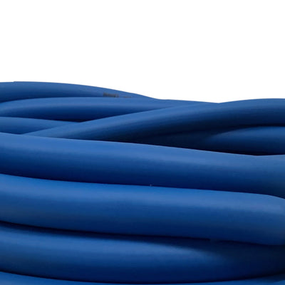 Underhill 50 Ft Blue Water Hose w/ Precision Cloudburst Nozzle & Hose Adapter