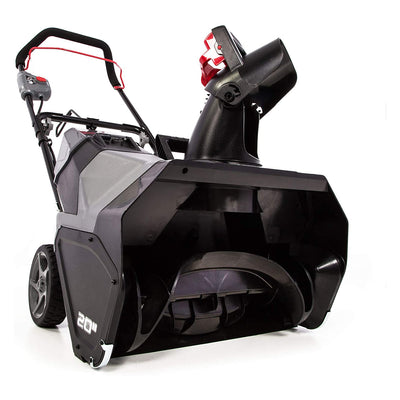 Powerworks 20" Brushless Snow Thrower with 4.0 Ah Battery & Charger (For Parts)