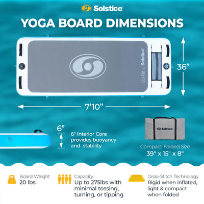 Solstice 94" SolFit Stand Up Paddle Board with Camera Mount (Open Box) - VMInnovations