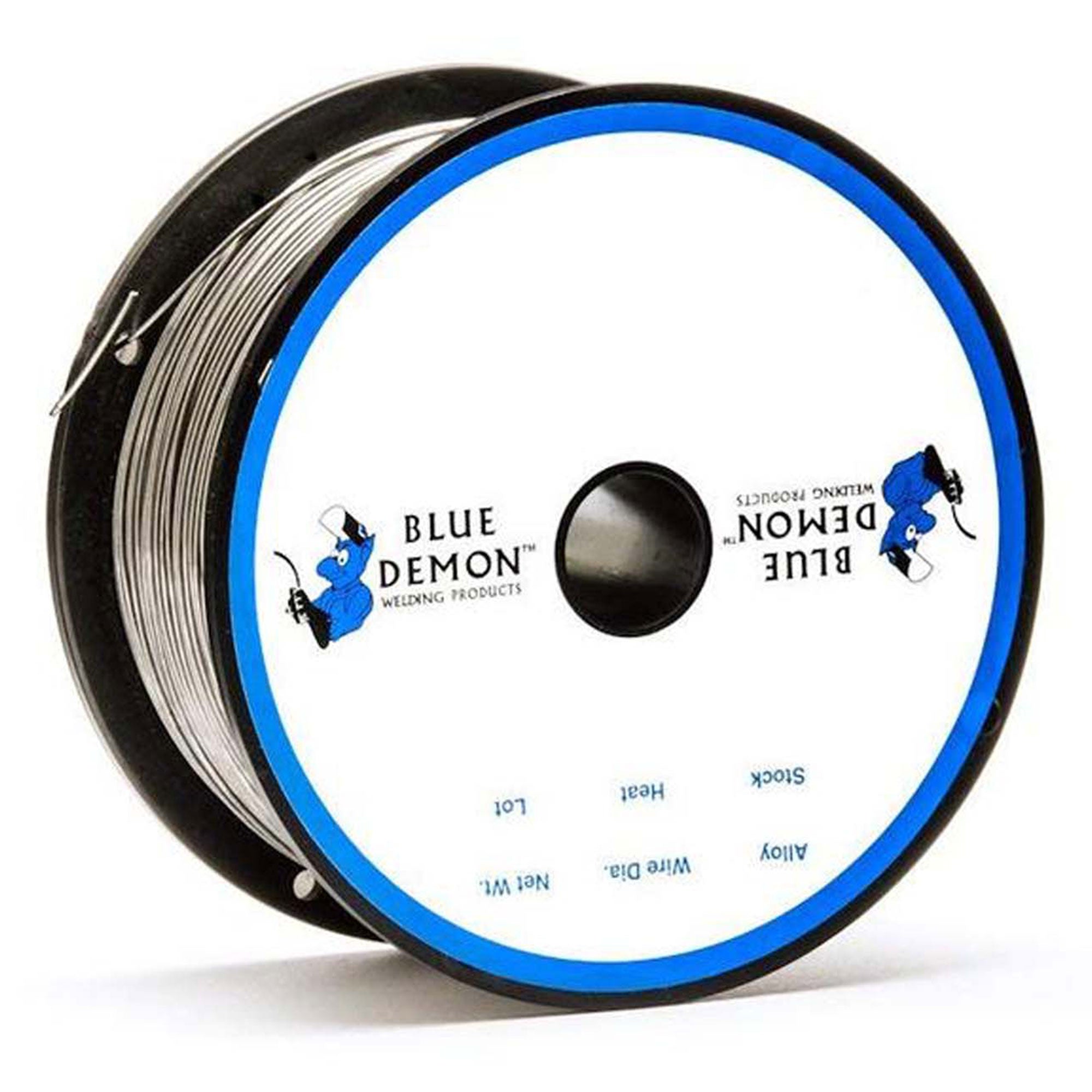 Blue Demon 0.035" Diam. x 1" Stick Out Steel Flux Core Gasless Welding Wire, 1#