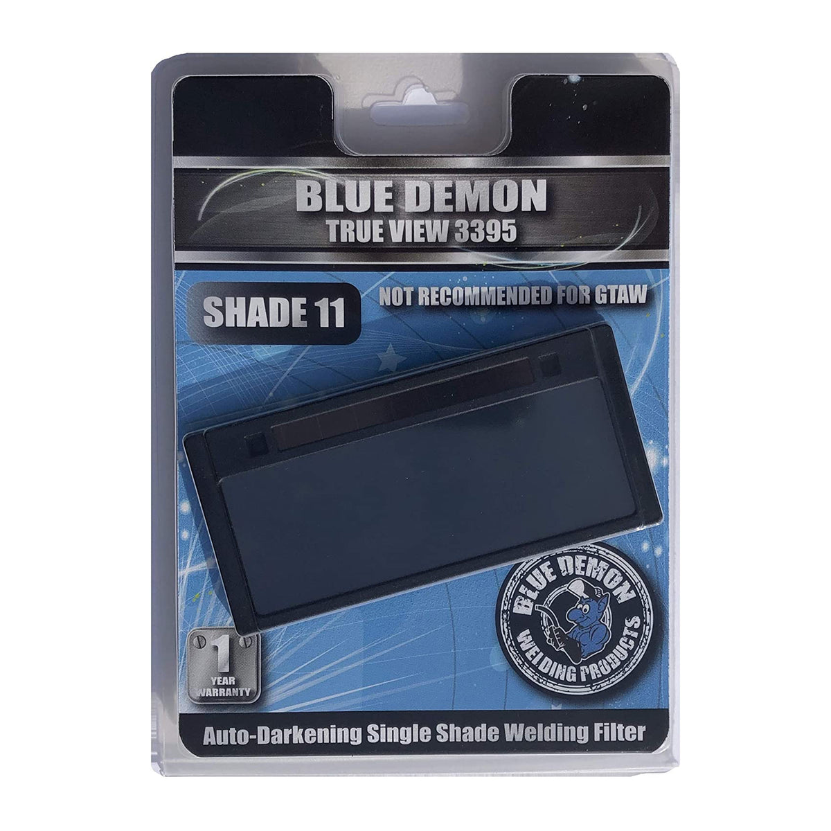 Blue Demon True View Auto Darkening Variable Shade Welding Hood Filter(Open Box)
