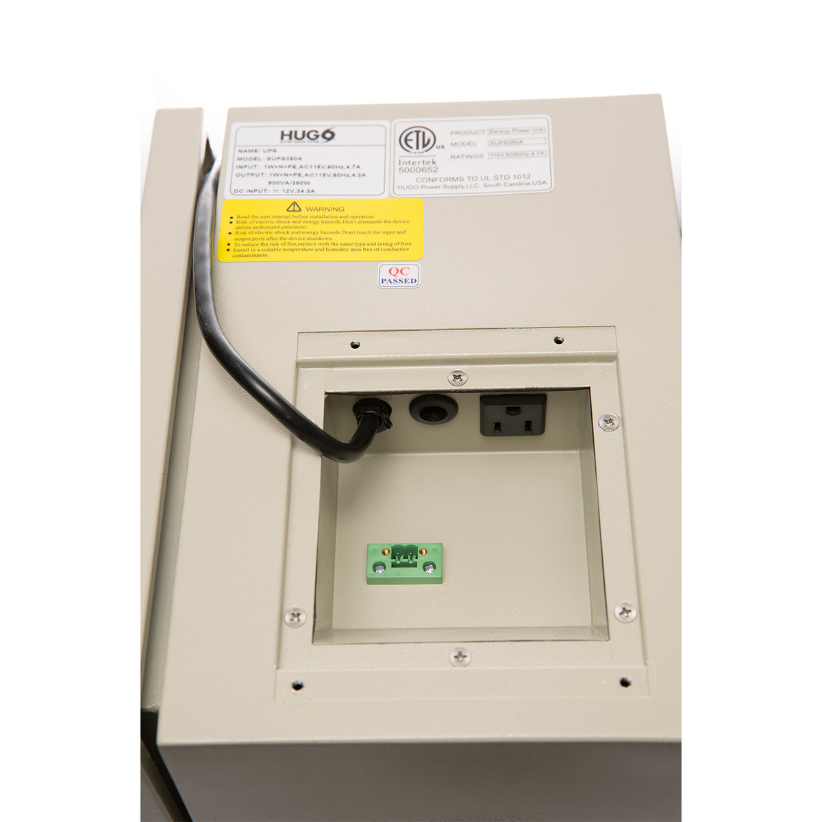 SafeGuard Power Solutions HUGO  Battery Backup for Heaters, without Flow Sensor