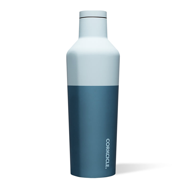 Corkcicle Classic 16oz Canteen Stainless Steel Water Bottle, Blue (Open Box)