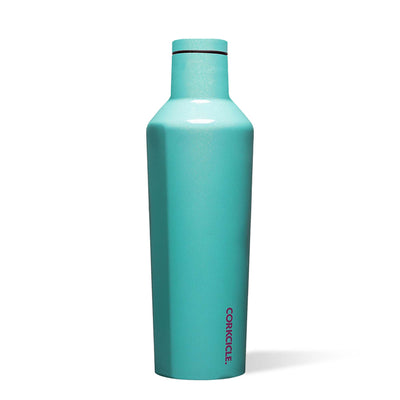 Corkcicle Classic 16oz Canteen Stainless Steel Bottle, Sparkle Mermaid(Open Box)