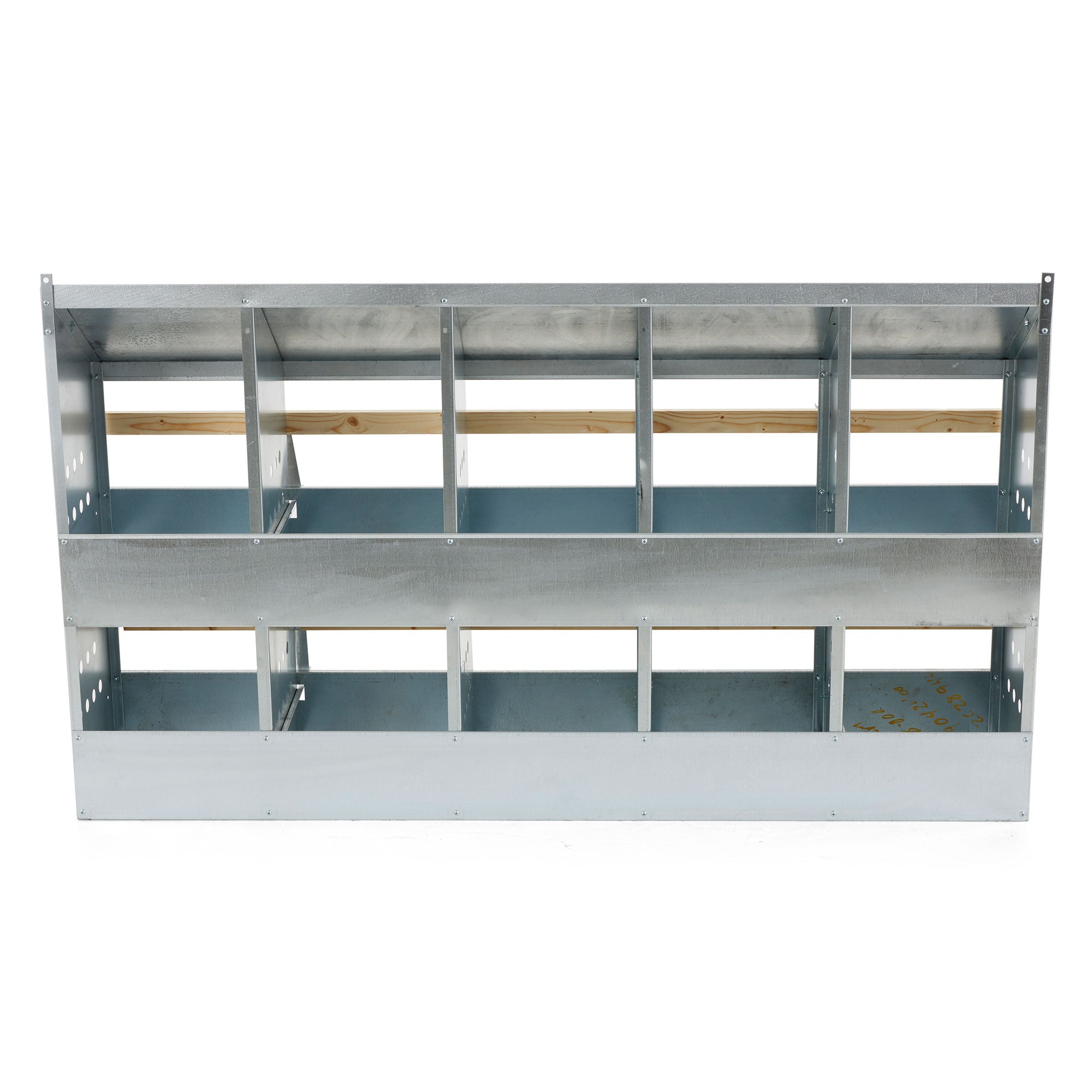 Brower 410B Steel 10 Hole 50 Bird Poultry Nest Chicken Brooding Box (Open Box) - VMInnovations