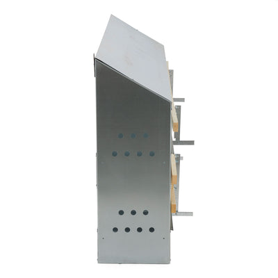 Brower 410B Steel 10 Hole 50 Bird Poultry Nest Chicken Brooding Box (Open Box) - VMInnovations