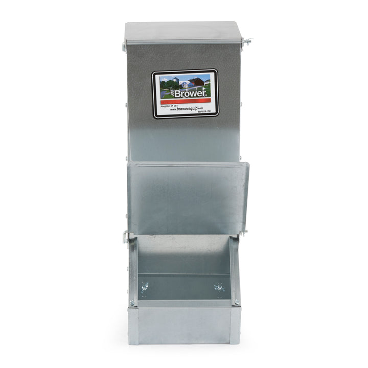 Brower Single Door Feeder for Supplemental Feeding, 1.5 Bushels/50 Lb(For Parts) - VMInnovations