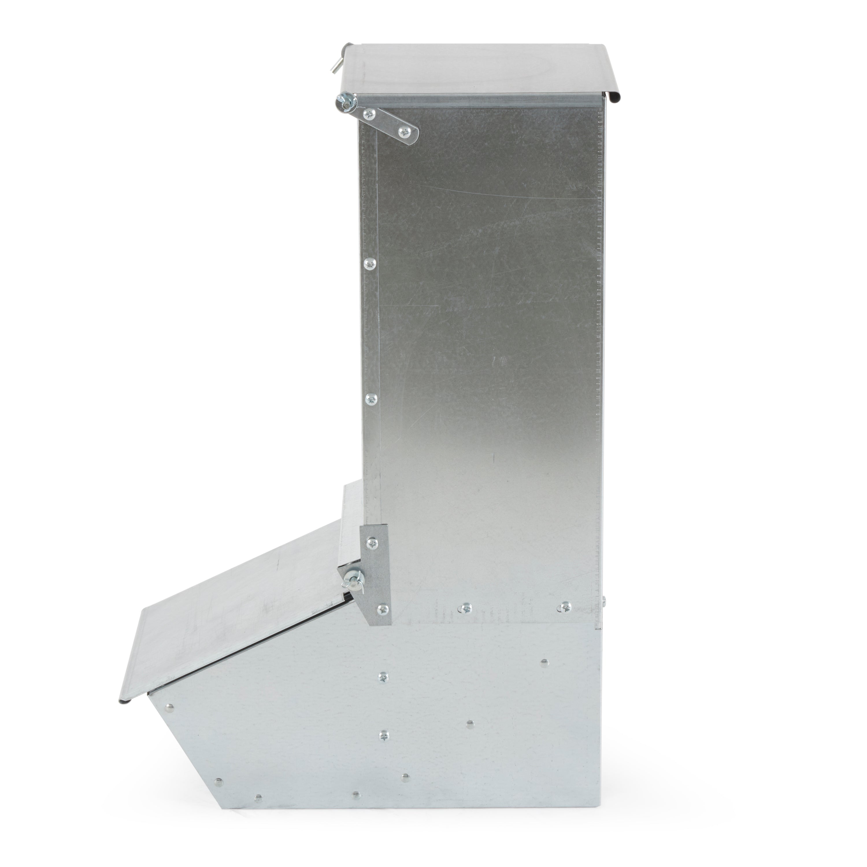 Brower Single Door Feeder for Supplemental Feeding, 1.5 Bushels/50 Lb(For Parts) - VMInnovations