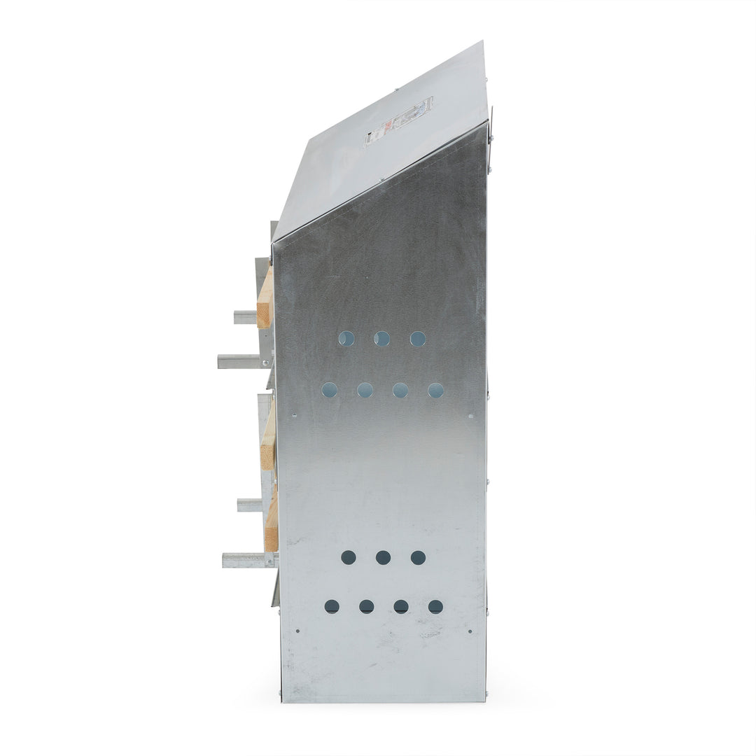 Brower Galvanized Steel 6 Hole 30 Poultry Nest Chicken Brooding Box (Open Box) - VMInnovations
