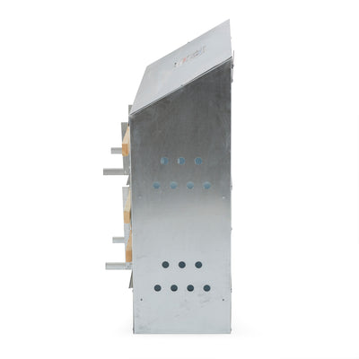 Brower Galvanized Steel 6 Hole 30 Poultry Nest Chicken Brooding Box (Open Box) - VMInnovations
