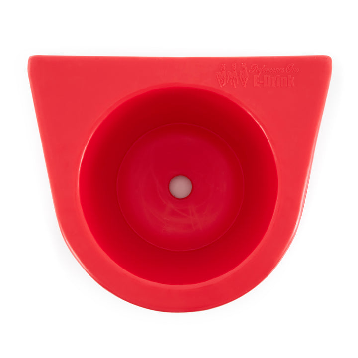 Insulated Horse Feed/Water 5 Gallon Bucket Holder with Cover, Red (Used)