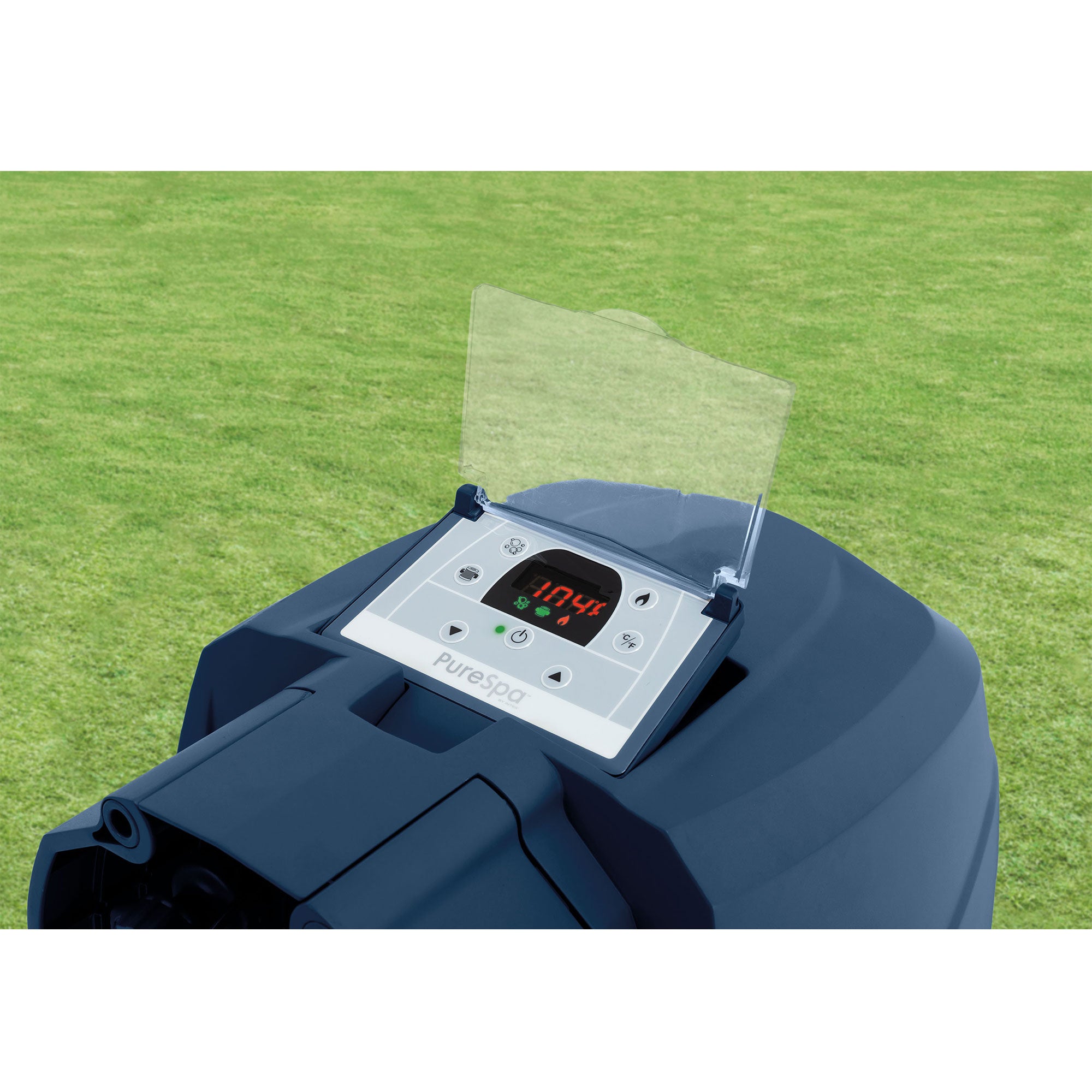 Intex PureSpa Plus Inflatable Bubble Jet Spa, 77" x 28" & Energy Efficient Cover - VMInnovations