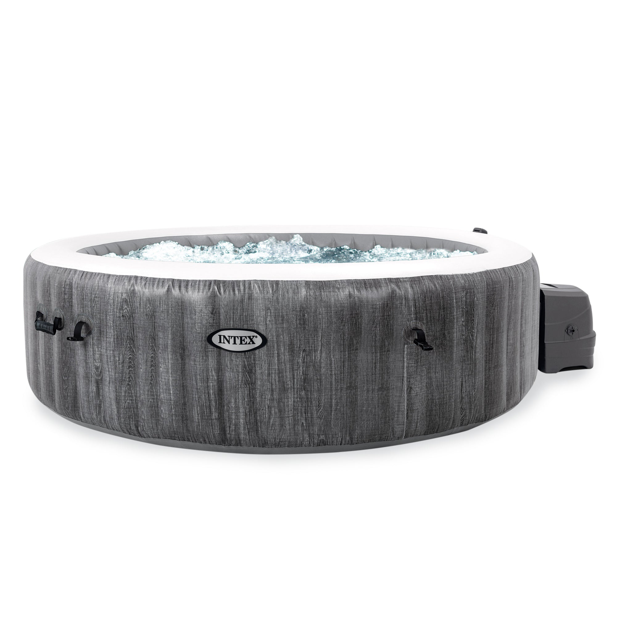 Intex PureSpa Plus Inflatable Hot Tub + Intex PureSpa Water Bench Seats (4 Pack)