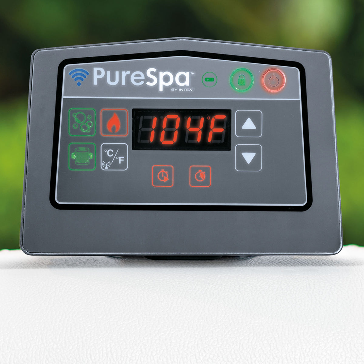 Intex PureSpa Plus Inflatable Hot Tub + Intex PureSpa Water Bench Seats (4 Pack)