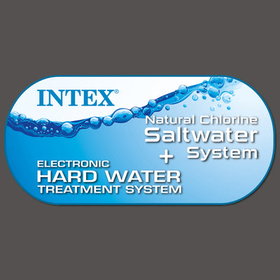 Intex PureSpa Plus Inflatable Square Hot Tub & Medium PureSpa Benches (2 Pack) - VMInnovations