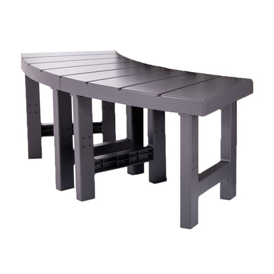 2 Medium PureSpa Accessories Benches, Compatible w/ 4 Person Spas (Used) - VMInnovations